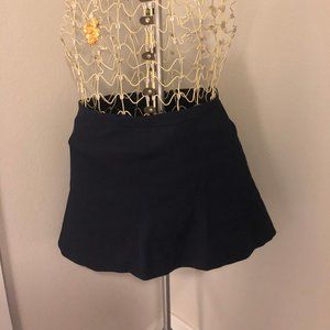 mini navy blue skirt - never worn